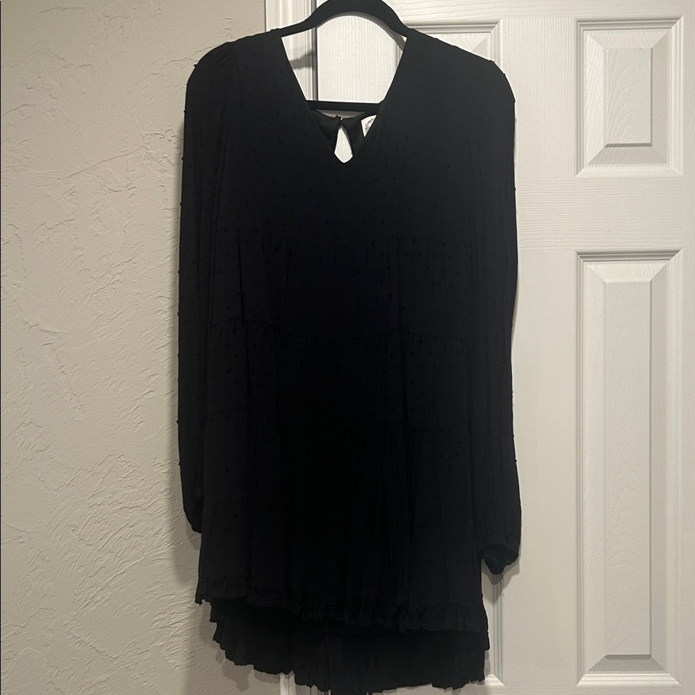 Elegant Black Women's Dress